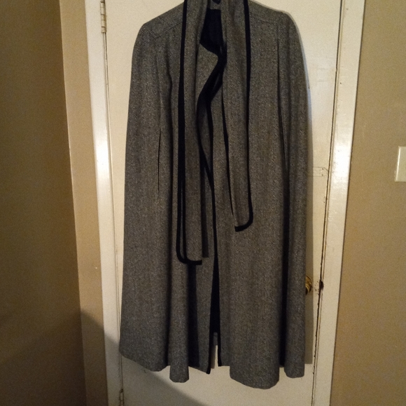Alorna Jackets & Blazers - Vintage wool cape/coat